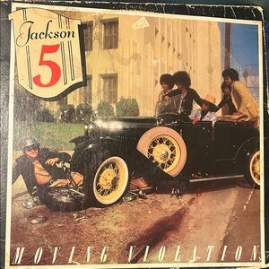 Jackson 5 Moving Violation Vinyl Record